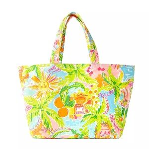 Lilly Pulitzer Beach Tote Bag Sunshine State